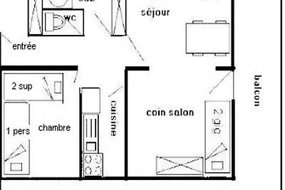Ferienwohnung in La Plagne mit Blick auf die...