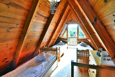 Ferienhaus in Osieki in der Nähe eines Sees