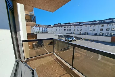 Zonnig appartement aan de kust voor 6...