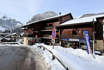 Apartment in Areches mit Bergblick
