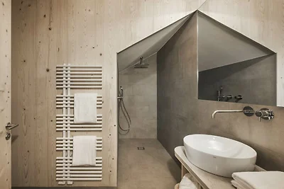 Ferienwohnung in Luson mit Schwimmbecken