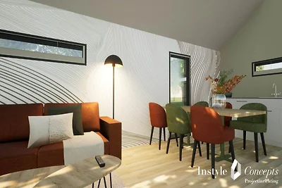 Gemütliche Hütte für 6 Personen am Angelteich