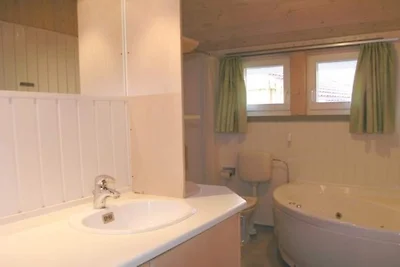 Ferienhaus mit Sauna im Ferienpark Mirow