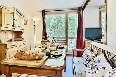 Apartment in Val d'Isère mit Bergblick