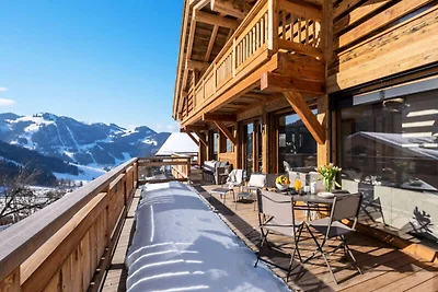 Chalet in La Clusaz mit beheiztem Pool