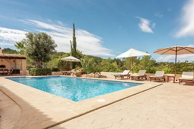 Alluring Mansion in Cala Tarida with Private ...