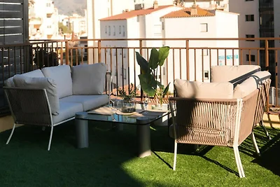 Wohnung in Roses mit Bergblick