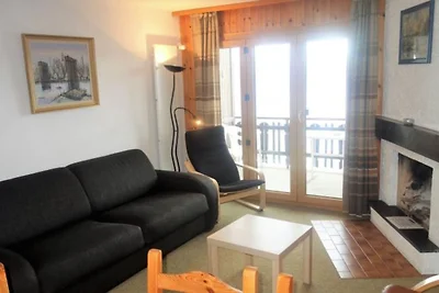 Wohnung mit Talblick in Veysonnaz