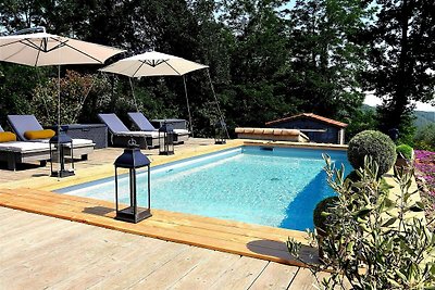 Schönes Ferienhaus in der Ardèche mit Schwimm...