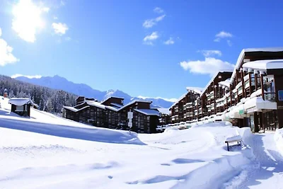 Apartment in Les Arcs mit Blick auf das Tal