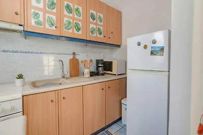 Haus in Ornos mit Meerblick