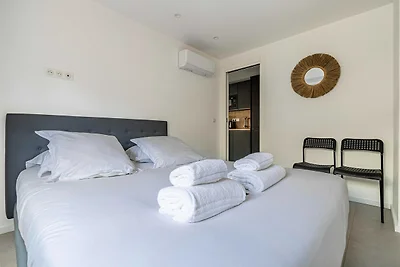 Klimatisierte 1-Zimmer-Wohnung mit 4 Schlafpl...