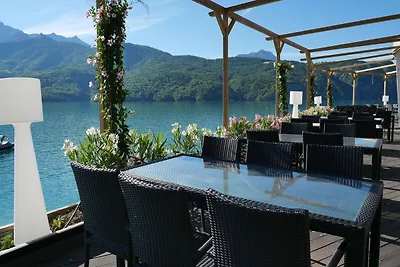 Wohnung am See Serre-Ponçon mit Pool