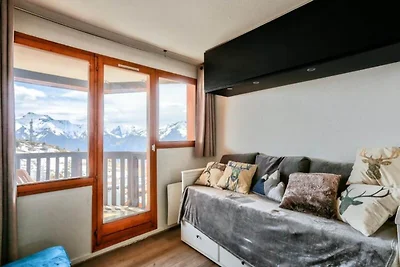Wohnung in Alpe d'Huez mit Bergblick