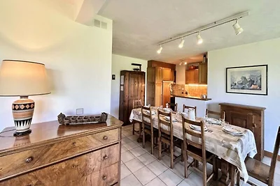 Apartment in Megève mit Garten und Terrasse