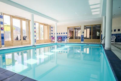 Wohnung in Saint-Gervais mit Poolblick