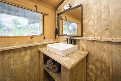 Premium-Safari-Zelt mit extra großer Terrasse