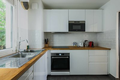 Apartamento moderno -1BR/2P - Parc Monceau