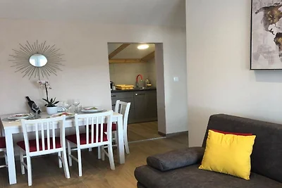 Apartment mit einem Schlafzimmer und Terrasse