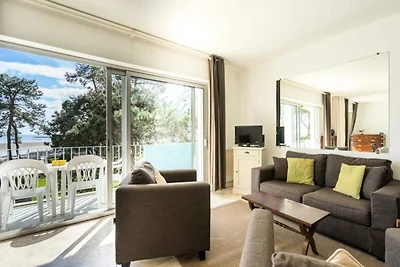 Apartment in Carnac mit Balkon und Meerblick