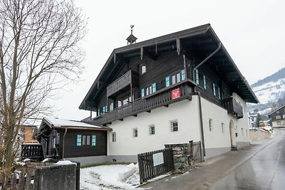 Traditionelles Chalet in Skigebietnähe