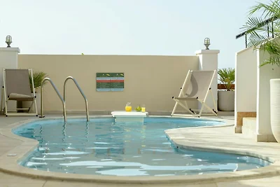 Villa mit Whirlpool, Aussicht in Rethymno