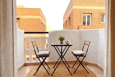 Boho-Apartment, 1 Minute vom Strand Roquetas ...