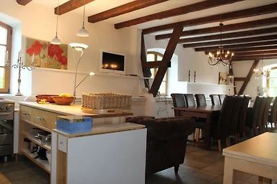 Gutshaus in Gressow mit Teich