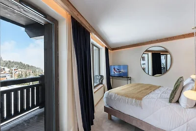 Appartamento a Courchevel con spa e piscina