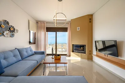 Villa in Skouloufia mit Meerblick & Pool