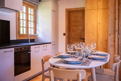 Gemütliches Chalet 3BR/6P mit Balkon – Megève