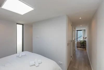 Ferienhaus inmitten eines Badeortes