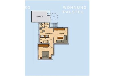 Palsteg Comfortabele vakantiewoning