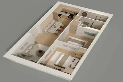 Elegante Wohnung - AC-2BR-6P- le Marais