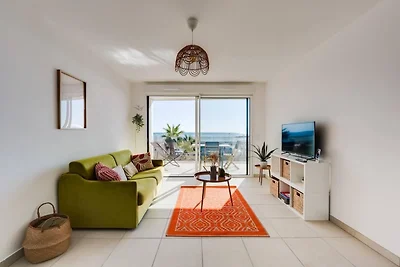 Seaside Escape mit Balkon
