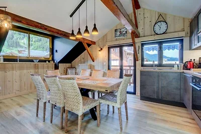 Wohnung in Morzine mit Bergblick