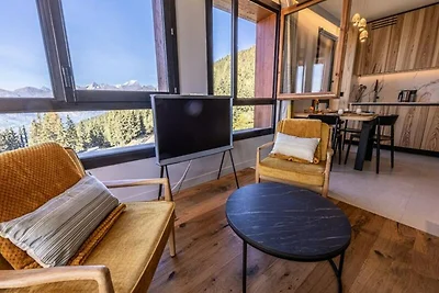 Apartment in Les Arcs mit Spa und Blick auf d...