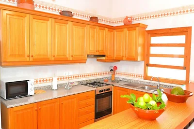 Haus in Llubí mit Pool und Blick auf die...