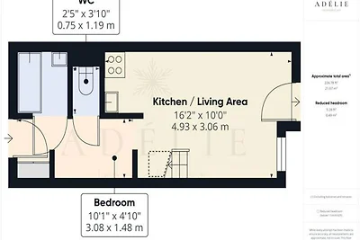 Renoviertes Mezzanine-Studio am Fuße der...