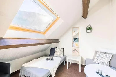 Duplex in den Alpen nahe Seilbahn