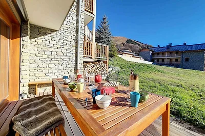 Chalet in Levassaix mit Ski-In/Ski-Out
