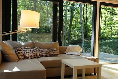Chalet moderno situato nel bosco