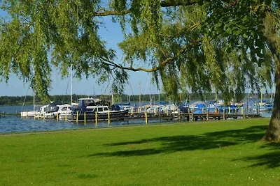 Mit Blick auf den Bodden