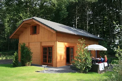 Casa vacanza in legno con forno a microonde