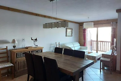 Apartment in Les Arcs mit Blick auf den Mont...