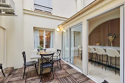 Terrasappartement Trocadero Eiffeltoren door ...