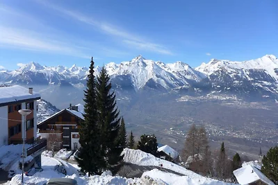 Wohnung in Veysonnaz mit Bergblick
