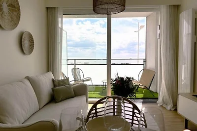 L'accogliente parcheggio-balcone con vista...