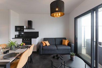 Prachtig luxe 2-kamerappartement met zeezicht