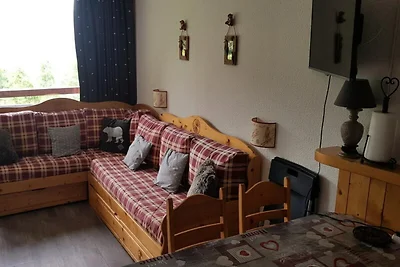 Wohnung in Les Arcs mit Bergblick